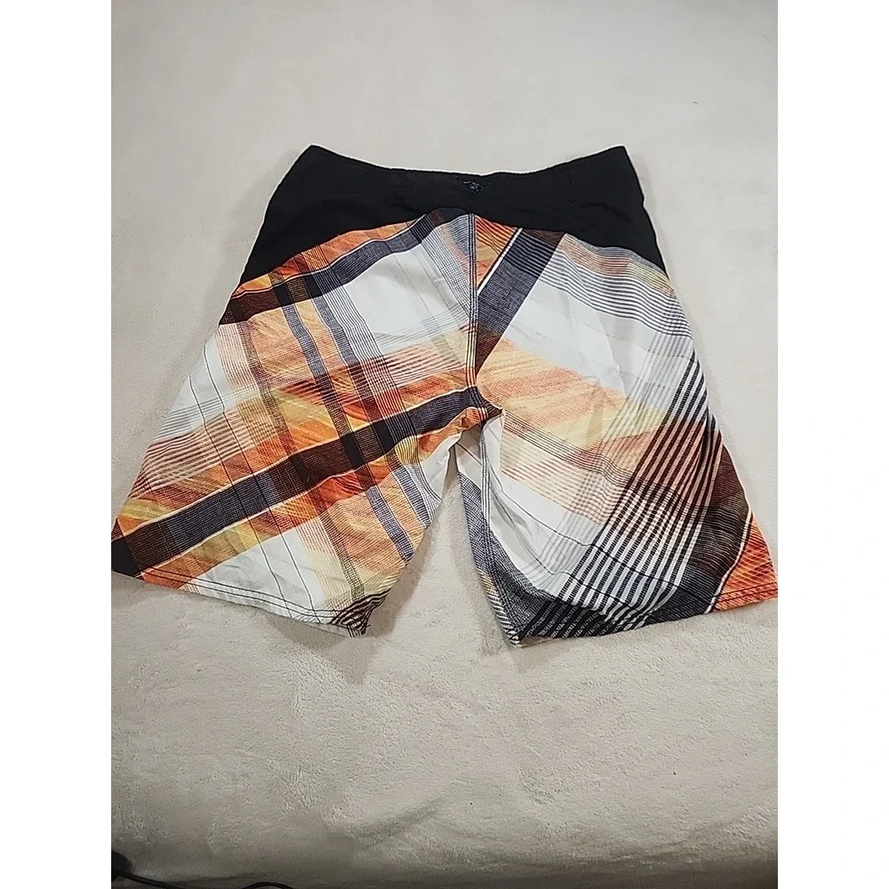 Oneill Swim Trunks Orange‎ Black Size 33